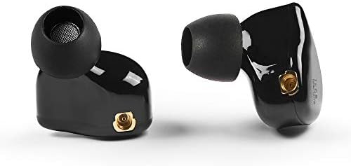 DCMeka USB C בצג אוזניים, אוזניות חוטיות מעולות עם מגנט טסלה, אוזניות מבודדות צליל מקצועי לזמרים/מתופפים/מוזיקאים,