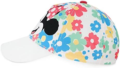 דיסני מיני מאוס כובע בייסבול פרחוני עבור בנות רב צבעוניות