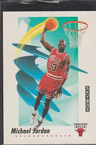 1991-92 כדורסל Skybox 39 מייקל ג'ורדן שיקגו בולס רשמי מסחר ב- NBA