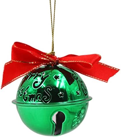 קישוטי פעמון חג המולד 63 ממ/2.4 אינץ 'פעמוני חג המולד פעמוני מלאכה קישוט לעץ חג המולד עץ עץ פסטיבל המסיבה הביתית,