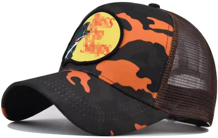 כובע בייסבול לגברים ונשים רשת Snapback Cap, יוניסקס משאית דיג ספורט מאוורר ספורט כובע שמש לקיץ,