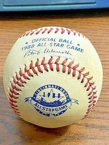 מארק קניג חתם על חתימה משנת 1988 בייסבול משחקי הכוכבים! 1927 ינקים! JSA! - כדורי בייסד חתימה