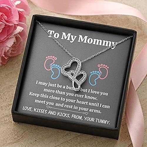 לשרשרת של אמא שלי מהמתנה של יום האם של יום האם, מתנה לכרטיס יום האם, מתנות לנשים, תליון אמא, רעיון למתנה לאמא,