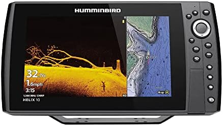 Humminbird 411410-1CHO HELIX 10 CHIRP MEGA DI+ GPS G4N CHO FISHER FINDER