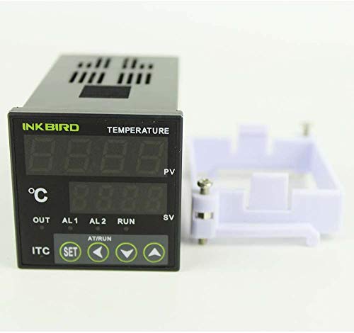 INKBIRD ITC-100 PID תרמוסטט SSR CONTIN CONTREST TAMENTER Controller ממסר פלט אזעקה 100-240V