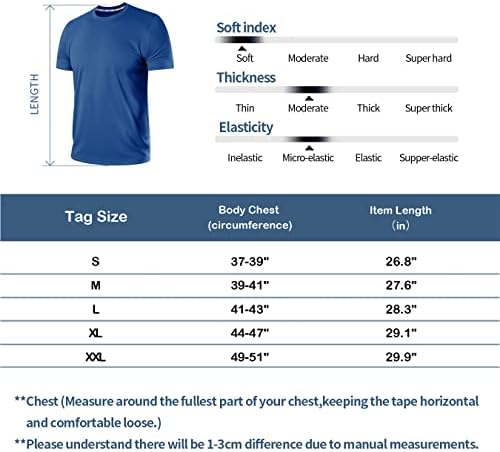 חולצות אימון לגברים, לחות מתפתלת מהירה מהירה פעילה של חדר כושר לגברים אתלטים