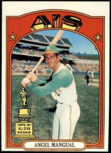 1972 Topps 62 Angel Mangual Oakland Athletic