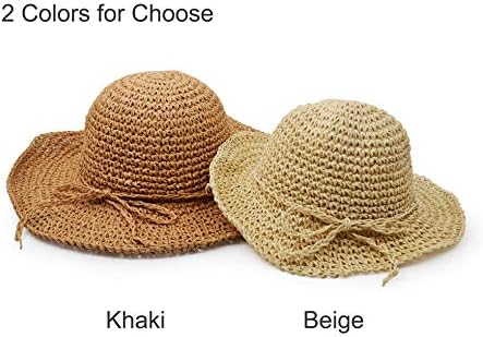 כובע קש, חוף בעבודת יד רחבה שוליים כובע כובע חיצוני כובע חוף הים חוף לבגדים לילדים בוגרים נשים נשים