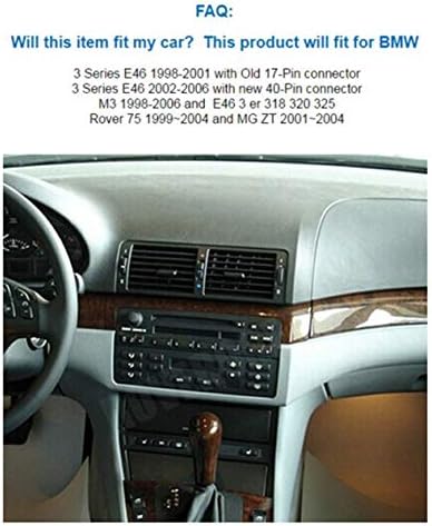 רובון רובון סטריאו Bluetooth רדיו GPS ניווט DVD יחידת ראש עבור BMW E46 M3 Z3 Z4 318I 320i עם מסך מגע