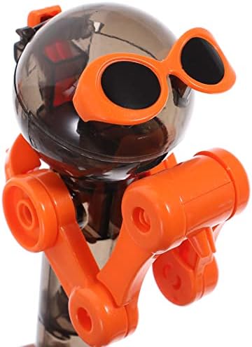רובוט צעצועים רובוטית צעצועי 2 חבילה סוכרייה על מקל רובוט מחזיק חידוש צעצוע יצירתי לאכול סוכרייה על מקל