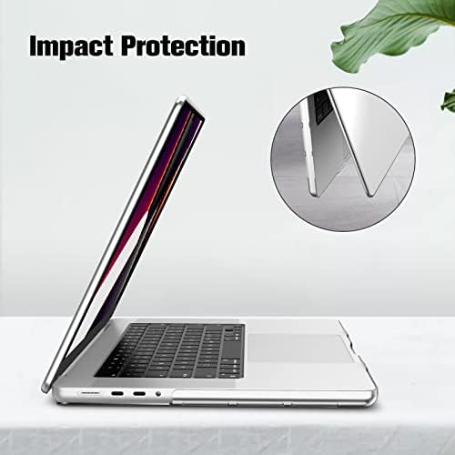מארז FINTIE עבור MacBook Pro 16 אינץ 'מארז A2780 A2485 - הצמד מגן על כיסוי מעטפת קשה עבור MacBook Pro