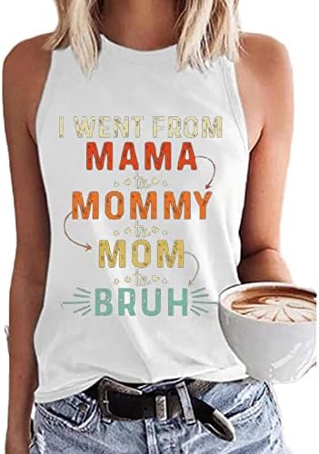 עברתי מאמא לאמא לאמא ברוה גופיות נשים מצחיקות Momlife Graphic Tees מתנה לאמא