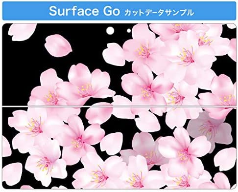 כיסוי מדבקות Igsticker עבור Microsoft Surface Go/Go 2 אולטרה דק מגן מדבקת גוף עורות 000438 פריחת