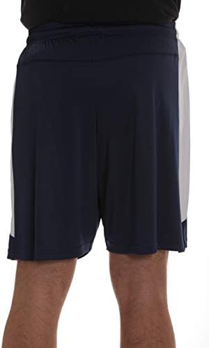 במכנסיים קצרים של כדורסל אתלטי פעיל של זמזם לגברים עם כיסים
