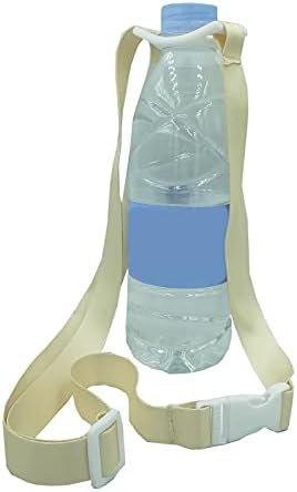 בקבוקי בקבוקי Aunhiru רצועות בקבוק מים נשא בקבוק מתכוונן בקבוק/כוס רצועת שרוך בקבוקי מים מינרליים ורצועות