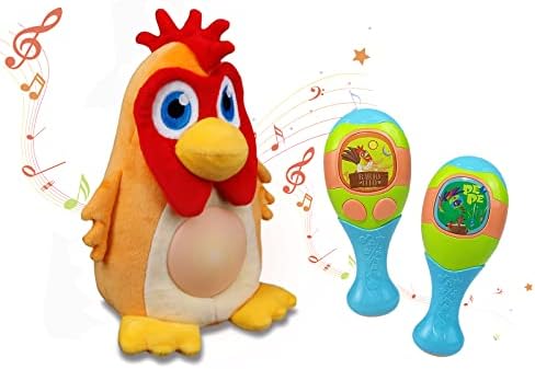 La Granja de Zenon Baby Musical Plush Toys Bartolito Sand Hammer Toys רעשנים