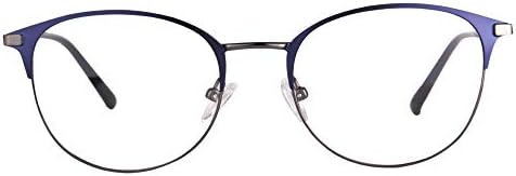 מדולונג מתכת מסגרת נשים של כחול אור חסימת מחשב קריאת משקפיים-2036