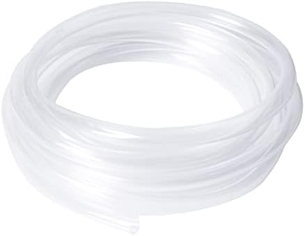 QuickUn כיתה תעשייתית פלסטיק PVC צינורות ויניל, 3/8 ID x 1/2 OD צינור צינור BPA כבד חינם, 32.8ft