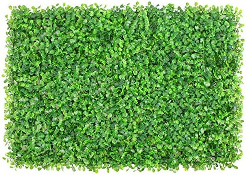 קישוט קיר צמח ירוק אור צבע מילאנו דשא מקורה וחיצוני חסימת פרטיות מסך 40 על 60 סמ סימולציה צמח