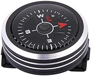 LMMDDP MINI נייד שעון כפתור רצועה מצפן לצמיד טיולים חיצוניים קמפינג קמפינג כלים