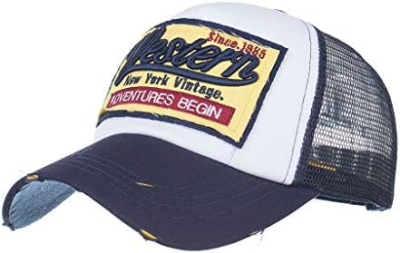 47 מותג כובעי רקום ירך מזדמן כובע בייסבול רשת נשים קיץ כובעי הופ לגברים כובעי מואר בייסבול כובע
