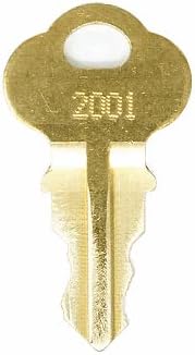 Compx Chicago 2193 מפתחות החלפה: 2 מפתחות