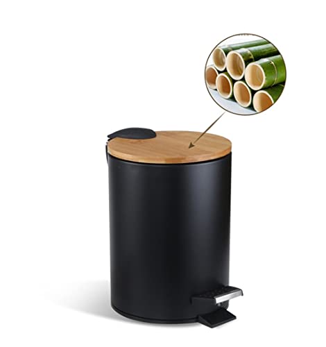 Ycfbh 3/5l היפוך עץ זבל שלב יכול אשפה אש זבל פח פסולת מארגן למשרד מטבח אמבטיה