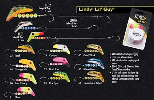 לינדי ליל 'גיא וואליי דיג חבלול - מוסיף פעולה וצפה בסגנון Crankbait ל- Lindy Rigs