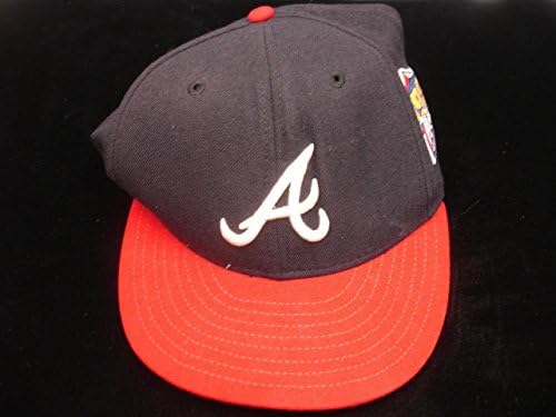 משחק פרנק פולץ לבוש 1999 סדרת העולם אטלנטה בראבס כובע המאמן - משחק השתמש בכובעי MLB