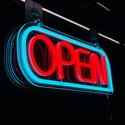 LED Neon שלט פתוח לעסקים ניאון אקרילי שלט האור לחנויות כולל שלט סגור שעות עסקים