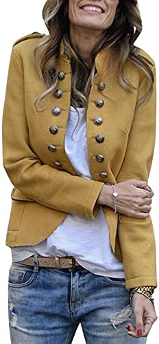 בלייזרים נשים ומעילי חליפות משרד עסקים משרד בגדים פתוחים קדמיים ז'קט קדמי בלייזר טרנדי