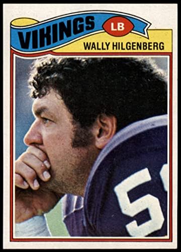 1977 Topps 309 Wally Hilgenberg Minnesota Vikings Ex/Mt Vikings Iowa