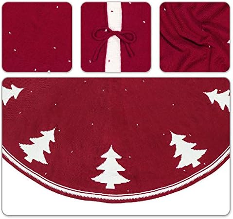 חצאית עץ חג המולד של לימברידג ', דפוס עץ 48 אינץ