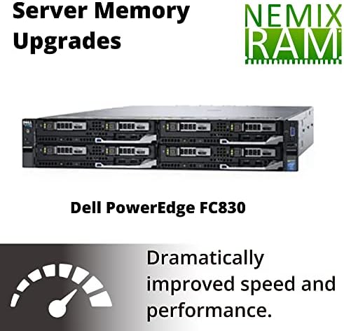 NEMIX RAM 256GB DDR4-2400 PC4-19200 ECC RDIMM שדרוג זיכרון שרת רשום לשרת Dell PowerEdge FC830