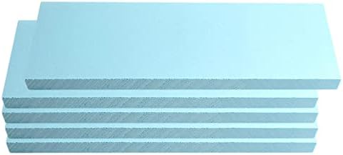 מלאכת לוח קצף בצבע כחול 5X מיצוג בניית ערכת נוף של בניין 295x100x30mm