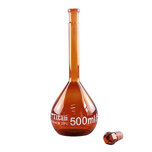 Adamas-Beta Amber בקבוק נפחי, קיבולת 500 מל, Class A