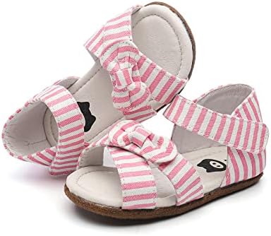 סנדלי תינוקות נעלי קיץ חיצוניות חיצוניות נעלי בנות תינוקות ראשונות