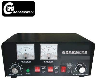 מכונת תחריט אלקטרוכימית של CGoldenwall מכונת סימון אלקטרו-קורוזיה 0.6-10
