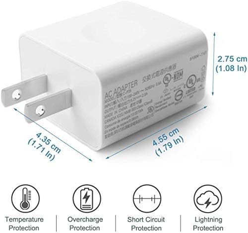 KK Ltd 5.2V 2A 5V USB-C מטען פאוור חוט כבל מתאים ללנובו חכם TAB M10 P10 V7 TAB4 8 10 פלוס LENOVO