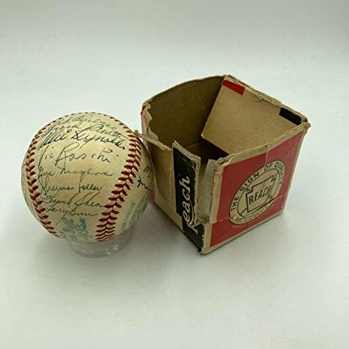 נבחרת ינקיס בניו יורק משנת 1948 חתמה על בייסבול בליגה האמריקאית - בייסבול חתימה