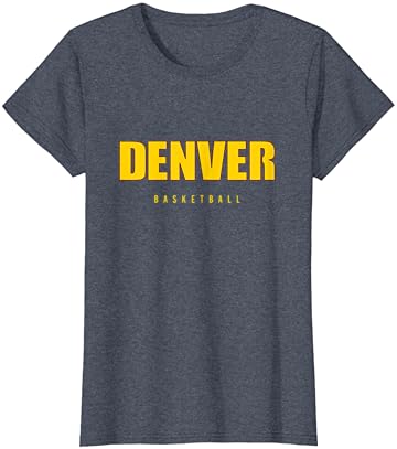 דנבר כדורסל מייל סיטי High High Colorado תרגול חולצת טריקו של ג'רזי