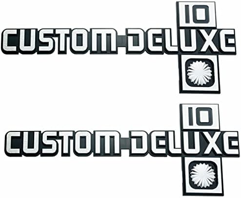 סט זוג Deluxe 10 סמל תלת מימד תלת מימד 14051845 הכנס החלפה לשנת 1981-1988 טנדר C10 K10 R10 V10