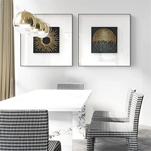 נורדי סגנון מופשט מרפסת דקורטיבי ציור מודרני סלון חדר אוכל חדר תליית ציור זהב ציור קיר עיצוב הבית