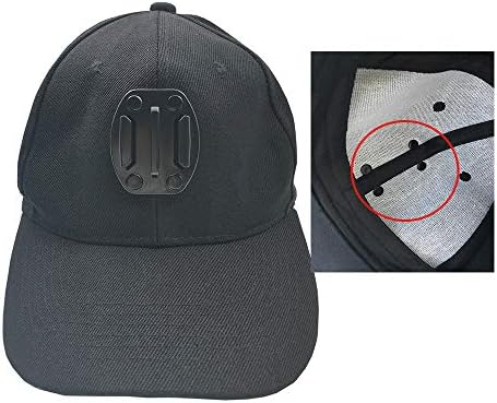כובע מצלמה VGSION MOUN עבור InSTA360 ONE X3/ ONE X2/ ONE RS/ ONE R/ GOPRO HERO 11/ HERO10/ HERO 9/