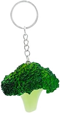 סימולציה ירקות מחזיק מפתחות ארגונית מתכת מפתח טבעת מפתח תליון מפתח שרשרת