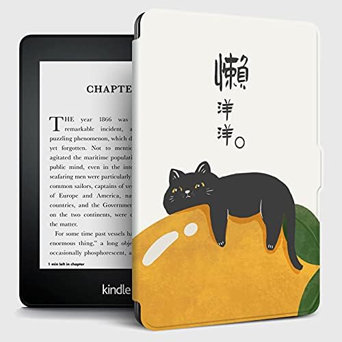 קייס ליזגף לקינדל-קייס חתול עצלן חמוד מתאים לקינדל נייר לבן דור 10 2018 קורא ספרים אלקטרוניים שפורסמו