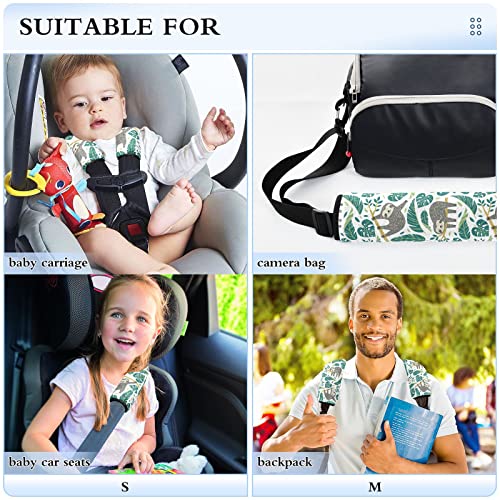 מכסה רצועת מושב רכב עצלני לילדים לתינוקות 2 יח 'רצועות מושב רכב רכב כרית כרית כרית כרית מגן על חגורת