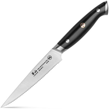סדרת Cangshan Z 62526 סכין כלי עזר משוננת פלדה גרמנית, 5 אינץ ', 5 אינץ'