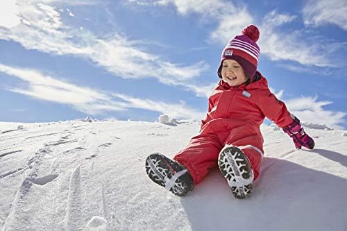 לגו ללבוש חליפת שלג סקי במיוחד של ילדים עם רצועות רגל, ורוד כהה, 10 שנים