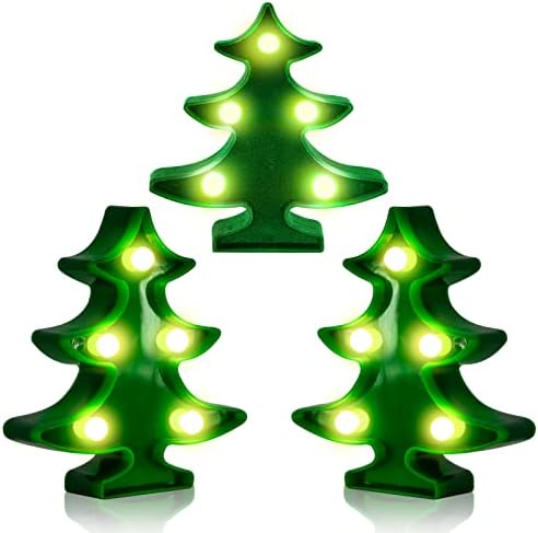 חיוך בד 3 יחידות הוביל אור לילה סימן עץ חג המולד יכול להיות תלוי על הקיר חדר ילדים חדר אור, מתאים
